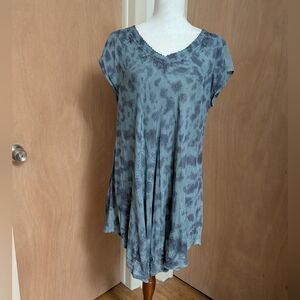 Artsy Boho Lagenlook Tunic Dress